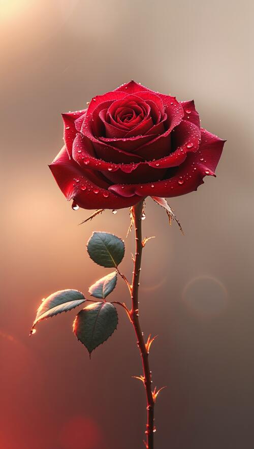 Red Rose Iphone wallpaper