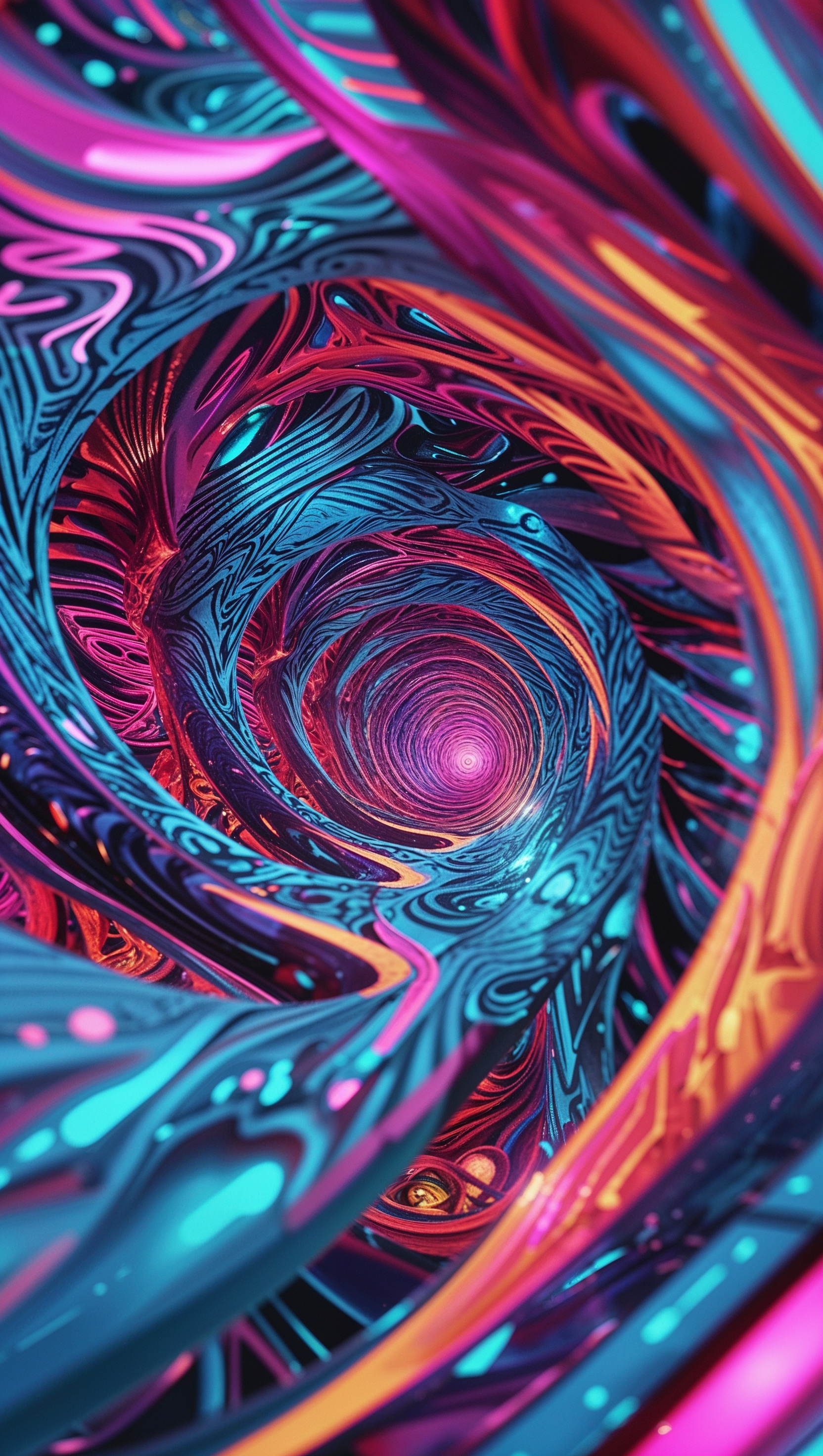 iPhone wallpaper with viral effects and sick texture