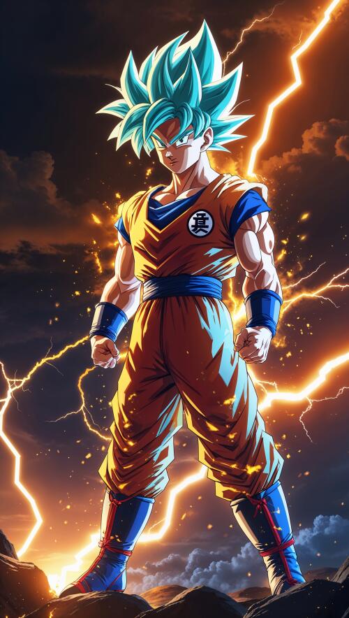 Son Goku iPhone wallpaper
