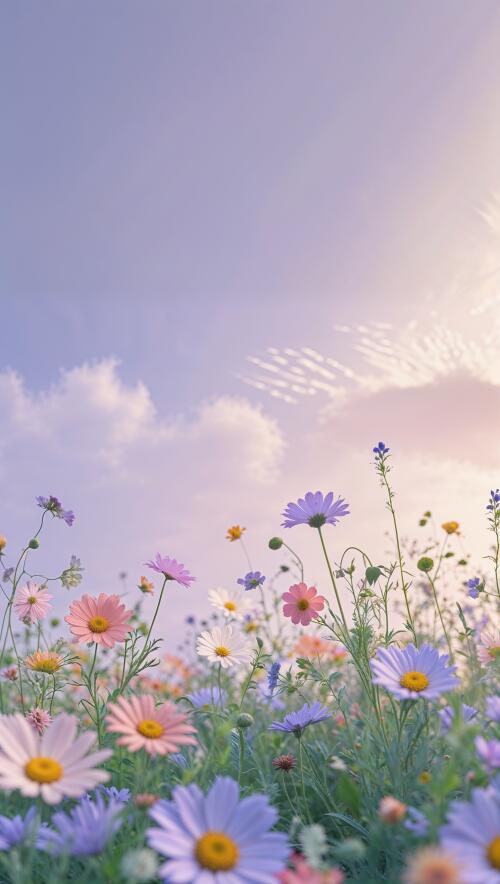 Wildflowers iPhone Wallpaper